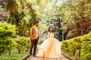 Cubbon Park pre wedding photoshoot in Bangalore